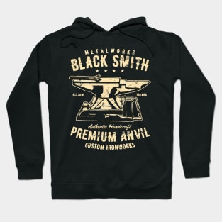 Black Smith Anvil Hoodie